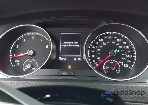 2020 Volkswagen Golf из США, поврежденный, VIN 3VWG57AU5LM010192